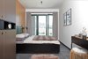 Modern home with Ceramic Tile Floor and Lamps. bedroom Photo 13 of Mountain Apartment in Ore Mountain, Czech Republic