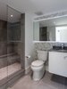 Modern home with Accent Lighting, Engineered Quartz Counter, Ceiling Lighting, and Drop In Sink. Bathroom Photo 18 of New Canaan Home