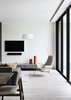 Modern home with Living Room, Ceiling Lighting, Lamps, Light Hardwood Floor, and Chair. Canny 'The New' Living Photo 5 of The New
