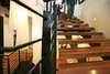 Modern home with Staircase. Charles with Daughter on stairs Photo 2 of An Architects Dream Home --Wrights Road Aspen