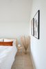 Modern home with Ceiling Lighting. The second bedroom has art and accessories from local Portland shops Schoolhouse Electric and Sitte Modern. Photo 20 of 111 House