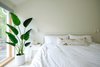 Modern home with Ceiling Lighting. Bedroom with king bed. Photo 15 of 111 House