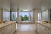 Modern home with Bath Room. Even in the master bathroom, the new owners will be able to appreciate the breathtaking ocean view. Photo 7 of The Modernist Island in a Spanish Sea: A Groundbreaking Residential Design by James Morris, AIA
