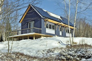 Brightbuilt Homes has been constructing beautiful modular homes in Maine since 2005. Modular home prices in Maine reflect the somewhat more expensive Northeast market: this tiny but tasteful, fully customized, net-zero energy barn runs about $280 per square foot.