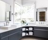 Modern home with Bath Room. Built by Sheehan Built Homes www.sheehanbuilthomes.com Photo 2 of Modern Custom Farmhouse