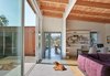 The team incorporated time-proven passive solar concepts to maximum effect, such as southern exposures, thermal mass, cross ventilation for natural cooling and carefully calibrated solar shading along the generous southern overhangs. Photo 3 of Modern-Day California Ranch House modern home