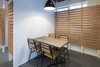Modern home with Dining Room, Ceiling Lighting, Table, and Chair. Cafe table and chairs Photo 9 of Lounge project for a logistics company