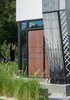 Modern home with Exterior, Stucco Siding Material, Concrete Siding Material, and House Building Type. Entry Terrace Detail Photo 2 of 400 SOLA