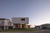 Modern home with Exterior, Green Siding Material, House Building Type, Beach House Building Type, Wood Siding Material, Green Roof Material, Concrete Siding Material, Metal Siding Material, and Flat RoofLine. IF House - Photo 20 Photo 20 of IF House