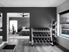 Modern home with Office. Home Gym Photo 10 of Waterfall House