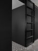 Modern home with Doors, Interior, Metal, and Sliding Door Type. The custom sliding laundry room door by Dotzler Designs was made from glass and steel to allow natural light into the laundry room, and doubles as a ladder to access storage space above. Photo 4 of Details