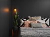 Modern home with Pendant Lighting. The master bedroom has a custom wrap around head board with permitter lighting (not pictured) Photo 13 of Details