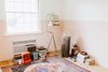 Modern home with Office, Craft Room Room Type, Library Room Type, and Light Hardwood Floor. bedroom number 2 Photo 8 of 1940's mid-century home gets a swift kick in the pants.