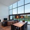 Modern home with Living Room and Medium Hardwood Floor. Living Room Photo 10 of The Gafarim House