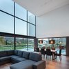 Modern home with Living Room and Medium Hardwood Floor. Living Room Photo 8 of The Gafarim House