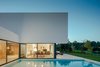 Modern home with Exterior, House Building Type, Flat RoofLine, and Stucco Siding Material. Southeast Façade Photo 17 of The Gafarim House