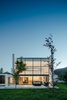 Modern home with Exterior, House Building Type, Flat RoofLine, and Stucco Siding Material. Northeast Façade Photo 16 of The Gafarim House