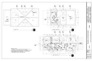  Selin + Selin Architecture's floor plan for the farmhouse.