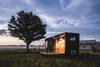 Modern home with Exterior, Camper Building Type, and Flat RoofLine. Outlook Shelter epitomizes rugged luxury. "All our features and innovations are integrated in one modular unit, so we can move and operate it quickly," says Peter Mack, founder and CEO of Collective Retreats. Photo 2 of Outlook Shelter