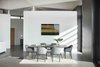 Modern home with Dining Room, Table, Slate Floor, Chair, Concrete Floor, and Ceiling Lighting. La Vinya, PGA Golf Resort | Studio RHE Photo 7 of La Vinya, PGA Golf Resort