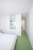 Modern home with Bedroom, Bed, Recessed Lighting, Table Lighting, Shelves, Storage, and Wardrobe. Bedroom Photo 13 of Apartamento Picasso