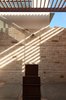 Modern home with Outdoor, Stone Fences, Wall, Front Yard, Hardscapes, and Concrete Patio, Porch, Deck. Entry court with central water feature, and light and shadow play Photo 6 of MM31