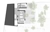 Floor plan ground level Photo 17 of La Pancha House". Handcrafted Architecture in the South of Mexico City. modern home