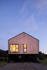 Modern home with Exterior, Metal Roof Material, Shed RoofLine, Wood Siding Material, and House Building Type. Front House Photo of House GM