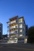 Modern home with Exterior and Beach House Building Type. The simple beauty of contemporary architecture paired with the sophistication of glass produces timeless elegance, while a hint of wood emits West Coast warmth. Photo of Vancouver Features Ultra Luxury Rental at Eventide