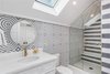 Modern home with Living Room. Bathroom Photo 15 of Park Avenue Landmark Gets a Modern Makeover