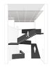 Sectional perspective of the staircase Photo 15 of ZHI ART MUSEUM modern home