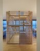 Modern home with Staircase, Wood Railing, Metal Tread, and Wood Tread. Feature stair frame Photo 5 of Bay of Fundy house