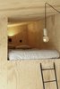Modern home with Bed, Light Hardwood Floor, and Wall Lighting. A view into the sleeping nook. Photo 11 of heva