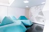 Modern home with Storage, Shelves, Wall Lighting, Lamps, Ceiling Lighting, Floor Lighting, and Recessed Lighting. Based on the Voronoi diagram, the furniture spreads its cells along the walls of the apartment embracing and purifying the entire space. Photo 12 of The Seed of Time