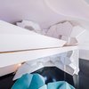 Modern home with Ceiling Lighting, Shelves, Recessed Lighting, Storage, and Wall Lighting. Architect Giacomo Garziano:"I believe that architecture, as answer to a spatial demand, cannot be merely functional. Every space needs to tell a story." Photo 16 of The Seed of Time