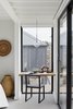 Modern home with Bedroom, Bench, Chair, Accent Lighting, Pendant Lighting, and Carpet Floor. A small nook in the bedroom provides a quiet desk space overlooking the rear garden Photo 2 of Preston 1