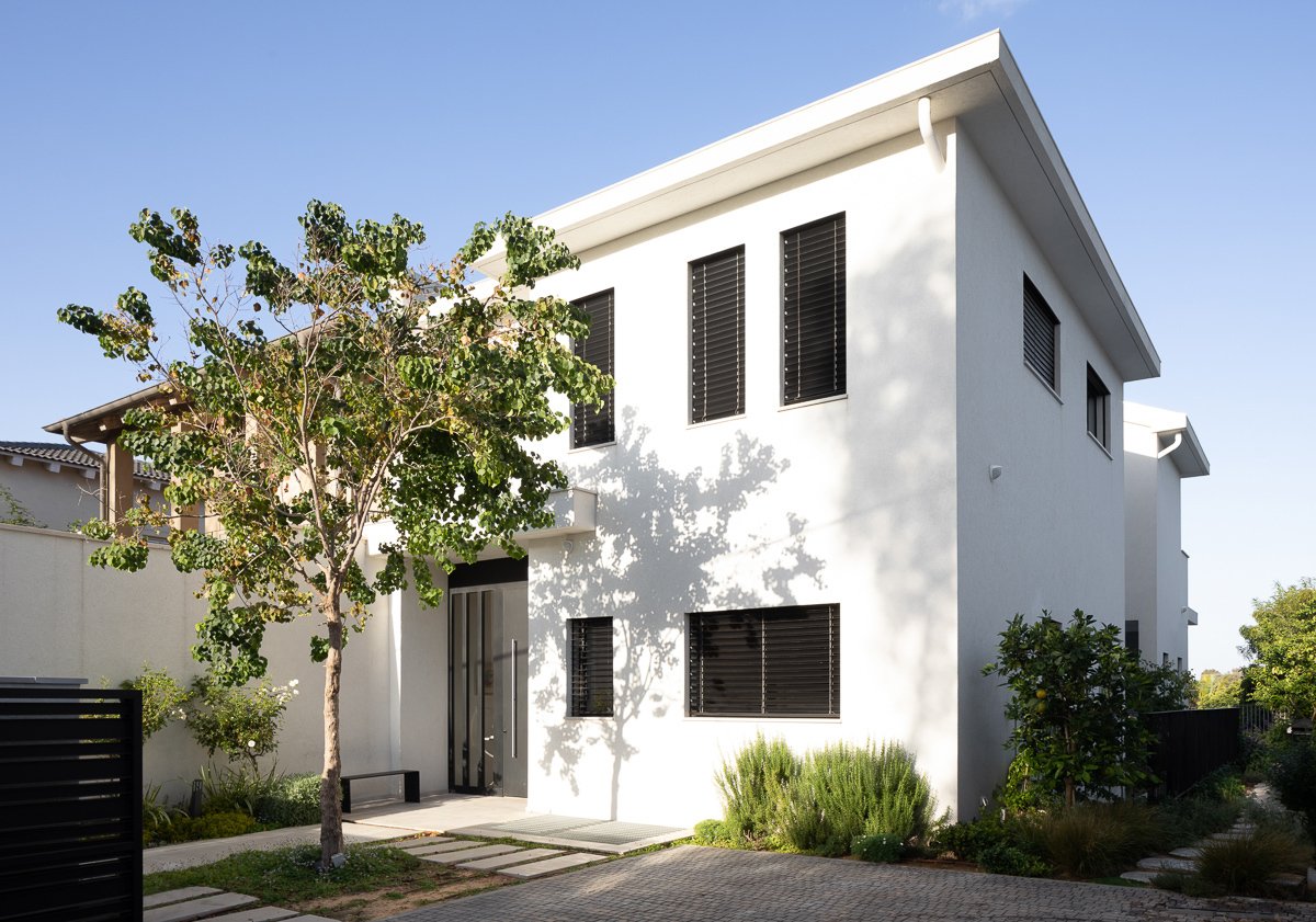 Front of semi-detached house