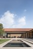 Modern home with Outdoor and Small Pools, Tubs, Shower. the house unfolds on one level around a central patio. Photo 4 of Casa Moulat