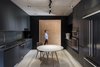 Modern home with Kitchen, Drop In Sink, Metal Cabinet, and Ceiling Lighting. kitchen Photo 9 of Casa Moulat