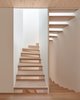 Modern home with Staircase and Wood Tread. Staircase Photo 9 of Semi detached house on a hillside