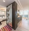 Modern home with Bath Room. Master Suite Photo 2 of BRICKELL PH REIMAGINED BY EOLO DESIGN, OPENING SPACES FOR ENTERTAINING AND HIGH DESIGN WITH ORNARE KITCHENS, CLOSET AND BATH
