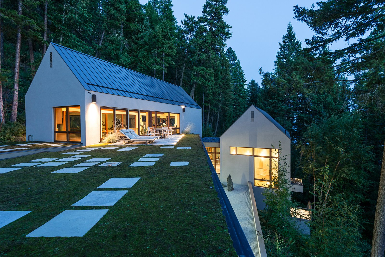 Photo 15 of 22 in Whitefish Poolhouse & Gallery by Cushing Terrell Dwell