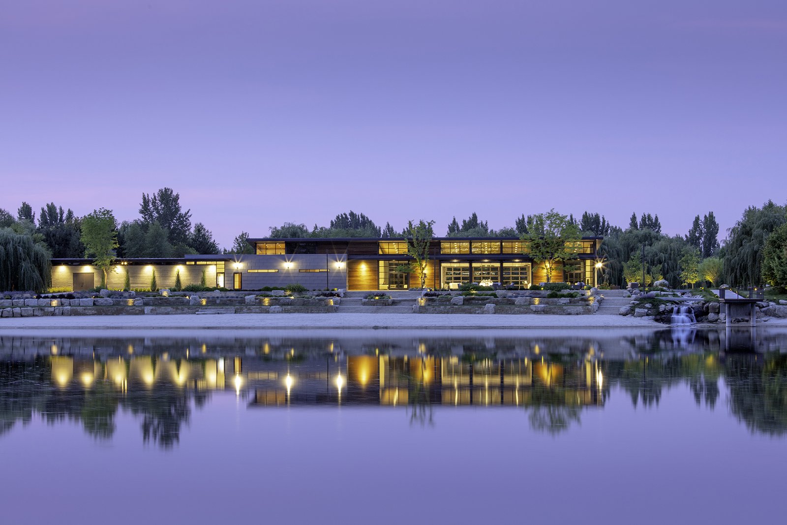 Photo 1 of 10 in Thompson Lake House by Cushing Terrell Dwell