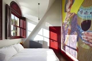 The two-bedroom, two-bath home comfortably sleeps four. 
