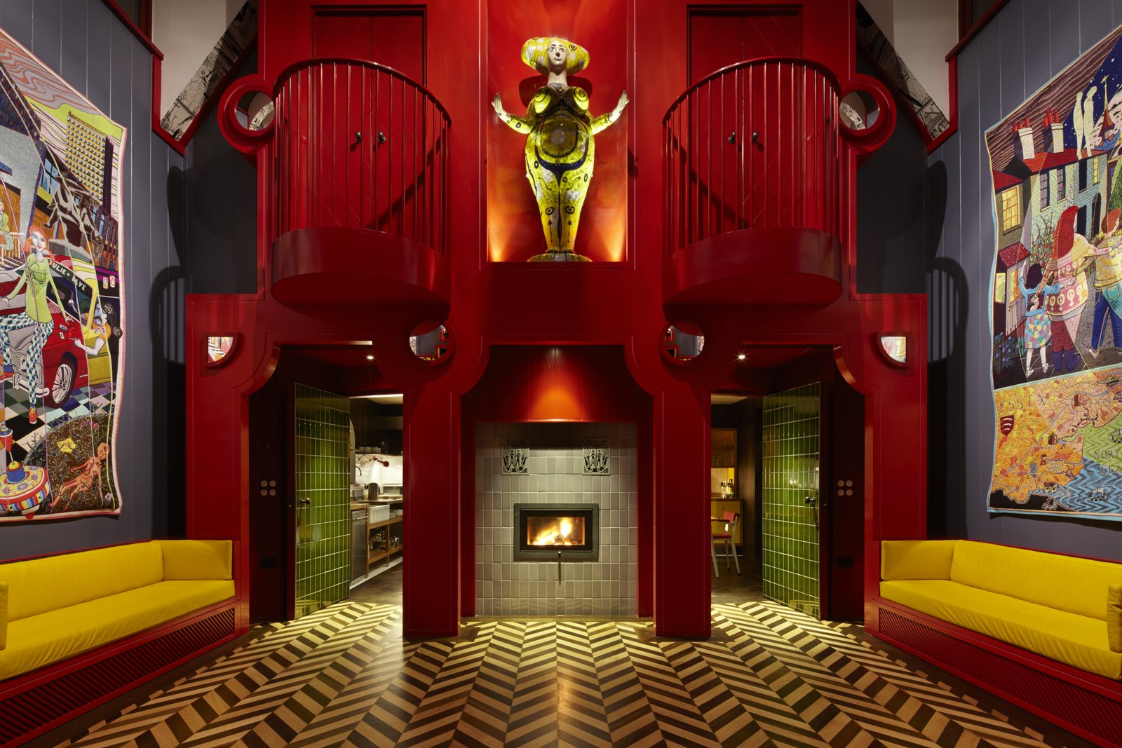 Photo 4 of 7 in This EyePopping Chapel For Rent in England Tells the