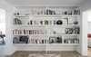 Modern home with Storage Room and Shelves Storage Type. Interior shelving detail Photo 9 of AU Park Addition / Renovation