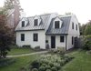 Modern home with Outdoor, Grass, Shrubs, Front Yard, and Walkways. Front Elevation Photo 3 of AU Park Addition / Renovation