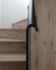 Modern home with Staircase, Metal Railing, and Wood Tread. Handrail Detail Photo 10 of Sterling Ridge