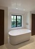 Modern home with Bath Room, One Piece Toilet, and Ceiling Lighting. Master Bath Photo 14 of Sterling Ridge