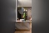 Modern home with Bath Room, Pedestal Sink, and Freestanding Tub. Bathroom Photo 6 of A Place of Elegant Comfort